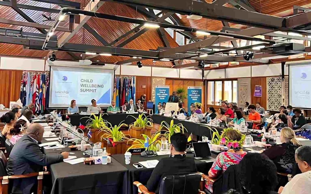 Representatives from 17 countries gathered in Fiji for the Pacific Child Wellbeing Summit.