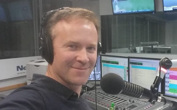 Newstalk ZB radio host Tim Beveridge