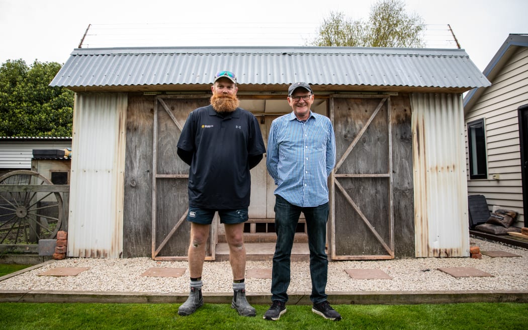 Andrew and Gavin Fry, pigeon fanciers