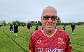 Alan Cobby has run charity football events in Waikato and Bay of Plenty since 2023.
