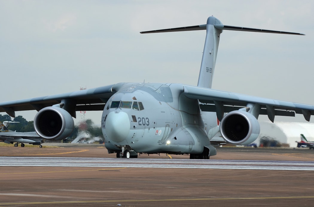 A Japanese C-2 aircraft