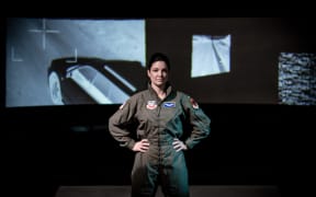 Actor Claire Chitham in Grounded