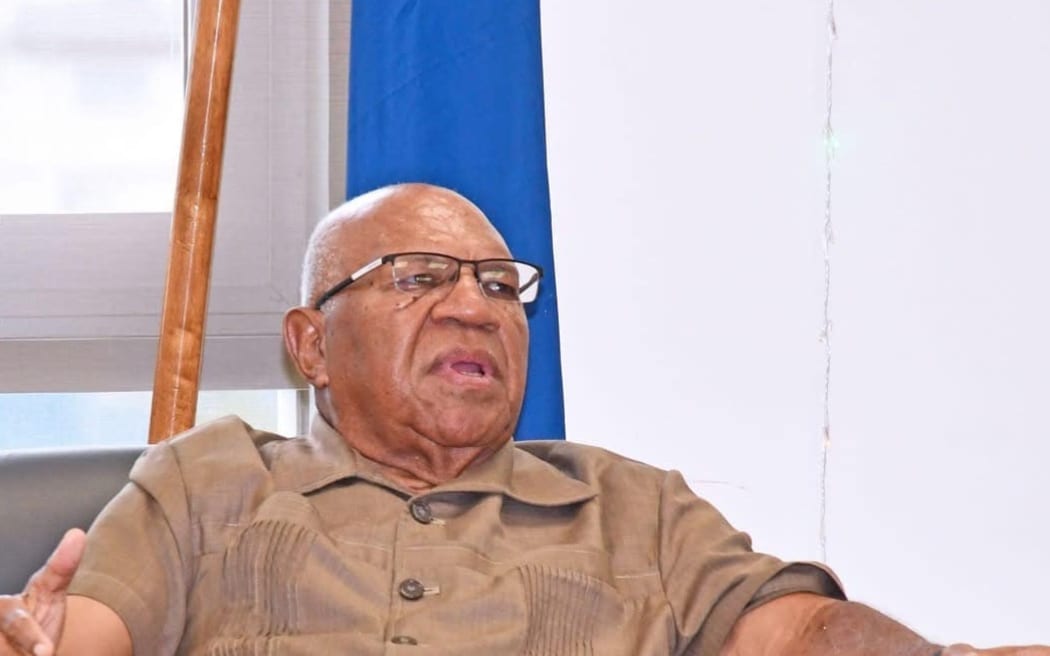 Sitiveni Rabuka. 10 December 2024