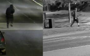 One was seen running from Forrester House over the Ormond Road bridge onto Riperata Street, the other was seen walking from Forrester House on Ormond Road towards town, across Mary Street and continued on Ormond Road, police said.