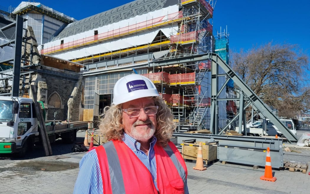 Christ Church Cathedral Reinstatement Limited chair Mark Stewart says it is sad for all involved that work on the restoration has to stop.