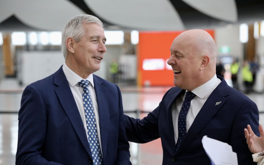 Opening of Air NZ maintenance base at Auckland Airport
