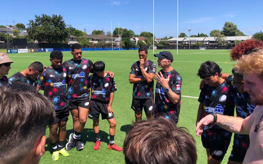 NZ Asian Barbarians ahead of World Schools Sevens tournament, 2022.
