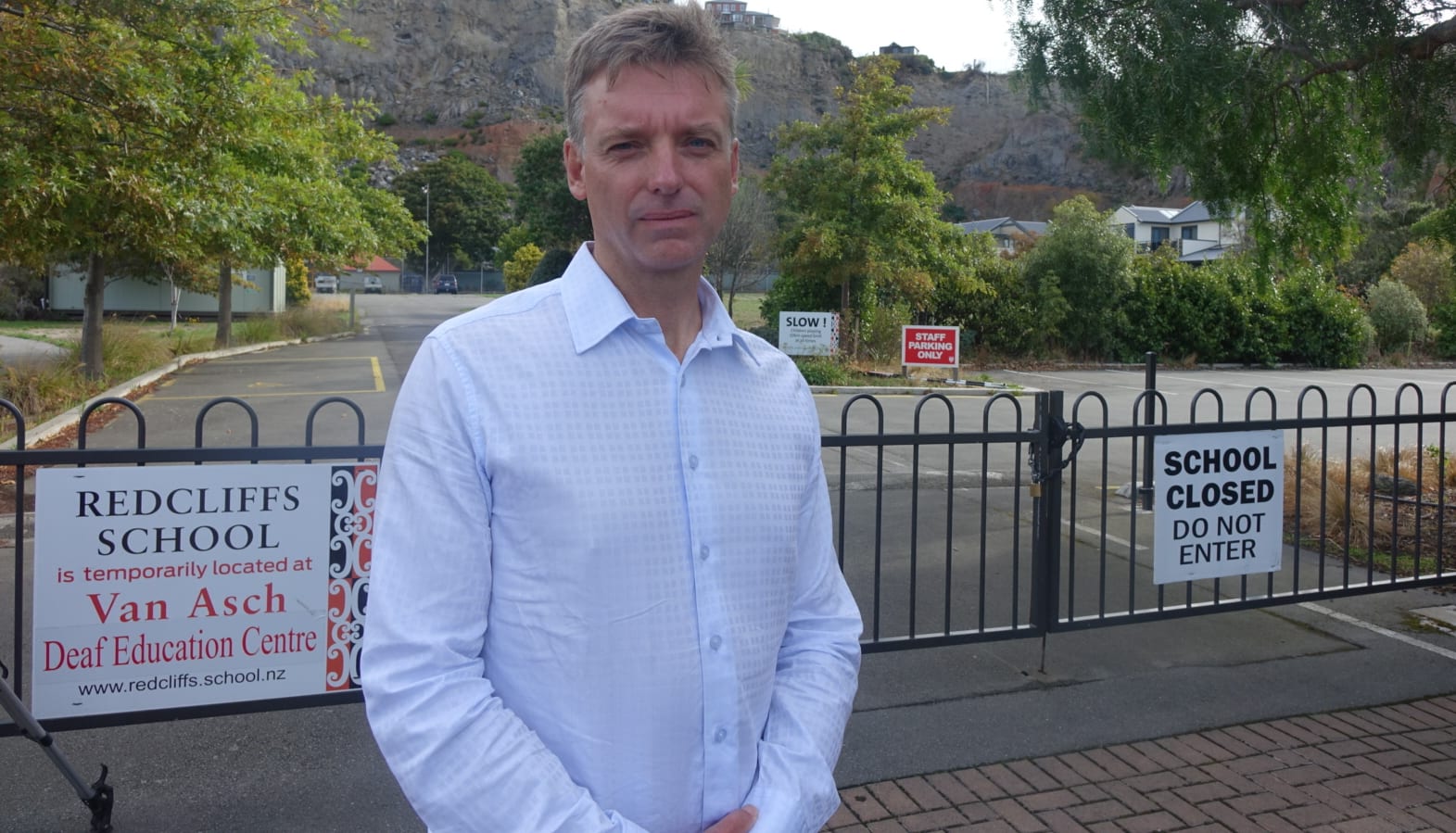 Redcliffs School Board of Trustees Chairman Craig Jones