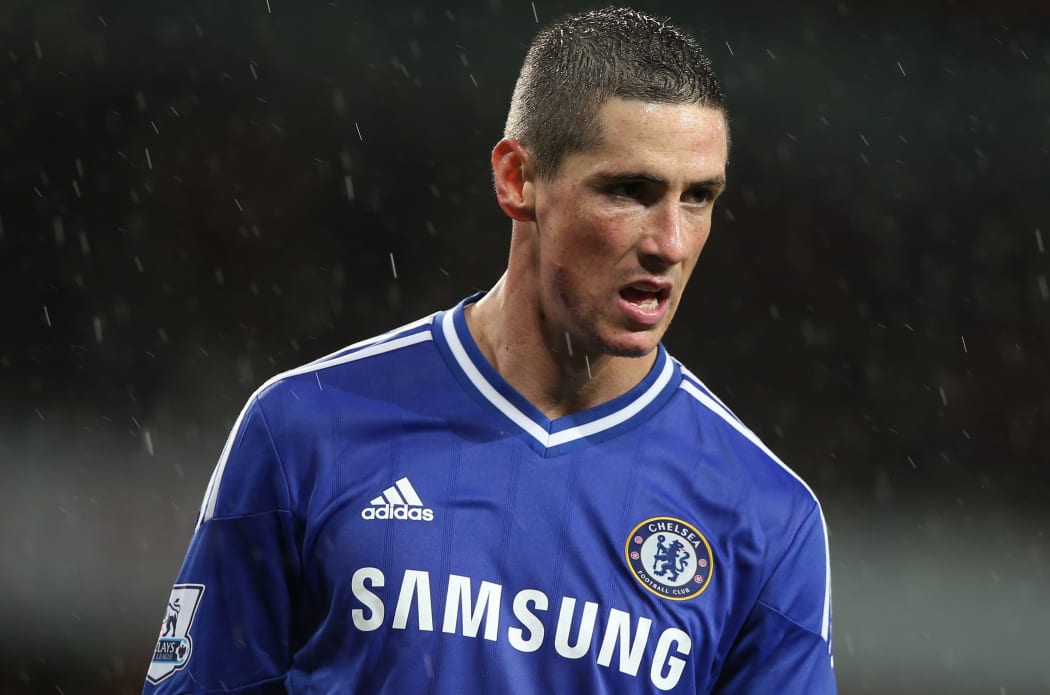 Spain forward Fernando Torres struggled for goals during his time with Chelsea.