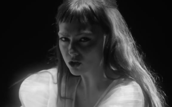 Angel Olsen in the music video for 'All Mirrors'