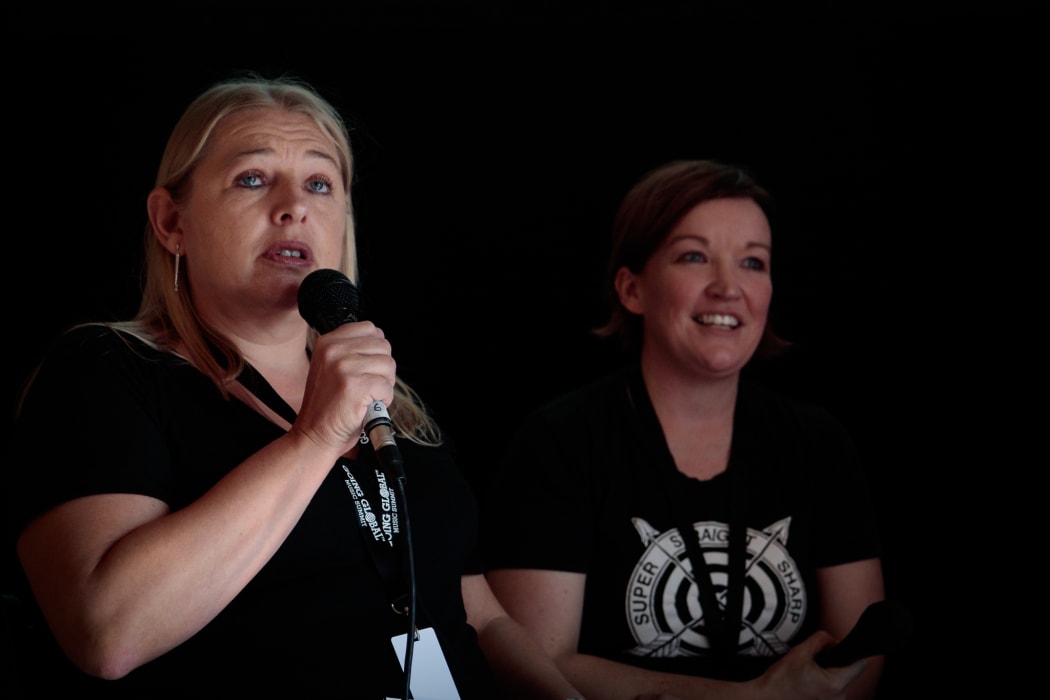 Mel Brown and Nicole Thomas, publicists