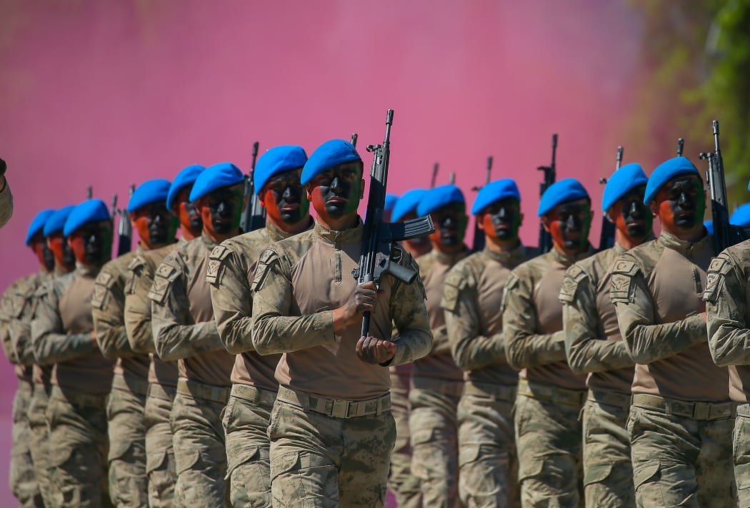 Members of the Turkish army who face arrest include a colonel, two lieutenant colonels, five majors, seven captains and 100 lieutenants.