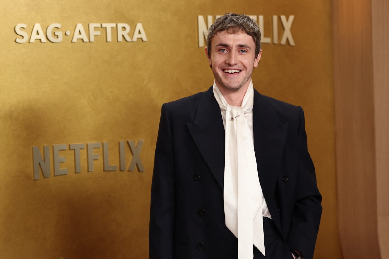 Irish actor Paul Mescal.