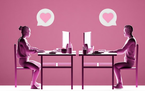 Be careful when meeting people online.