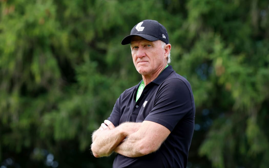LIV CEO and commissioner Greg Norman
