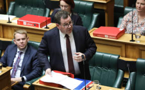 Minister of Finance Grant Robertson in the House