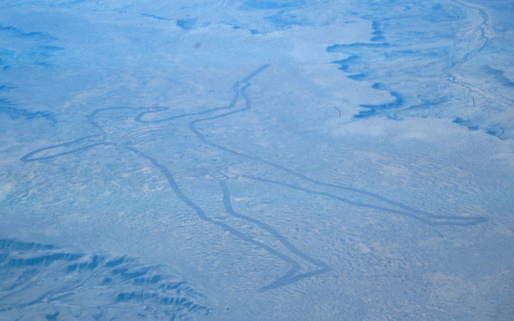 Maree Man geoglyph at Finnis Springs near Maree
