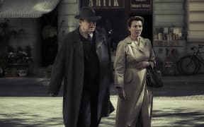 Brendan Gleeson and Emma Thompson in Alone in Berlin.