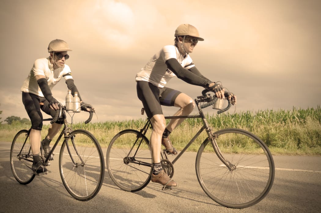 TV presenter Phil Koeghan in his film Le Ride