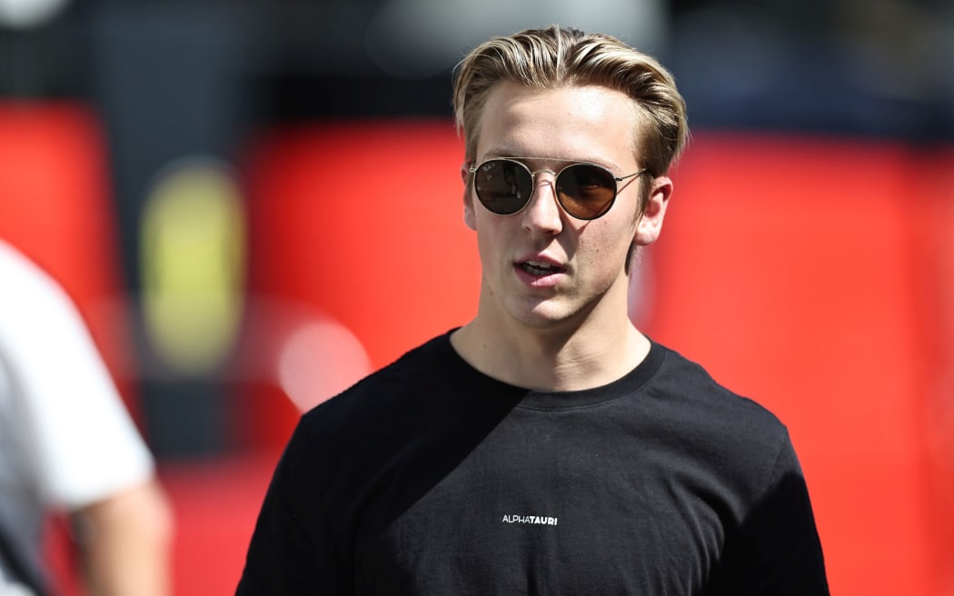 New Zealand Formula One driver Liam Lawson.
