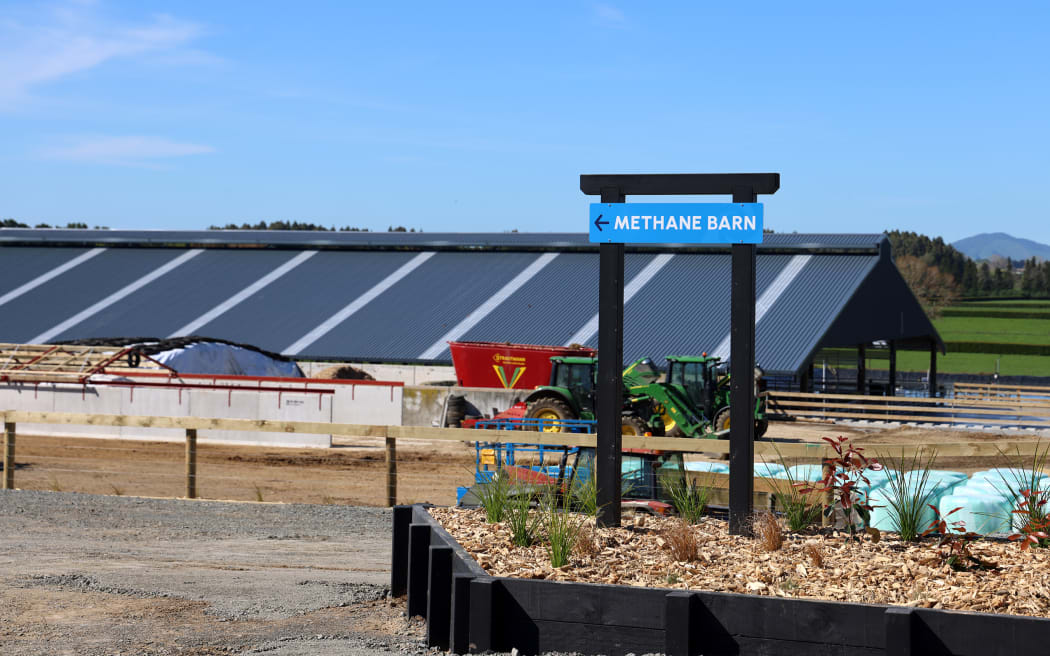 The Livestock Improvement Corporation, or LIC, opened its new Methane Research Barn in October.