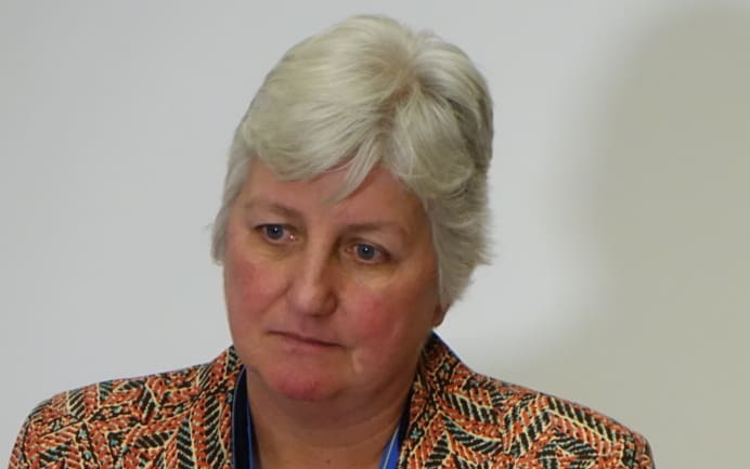 Southern DHB chief executive Carole Heatly, Southern DHB Commissioner Kathy Grant.