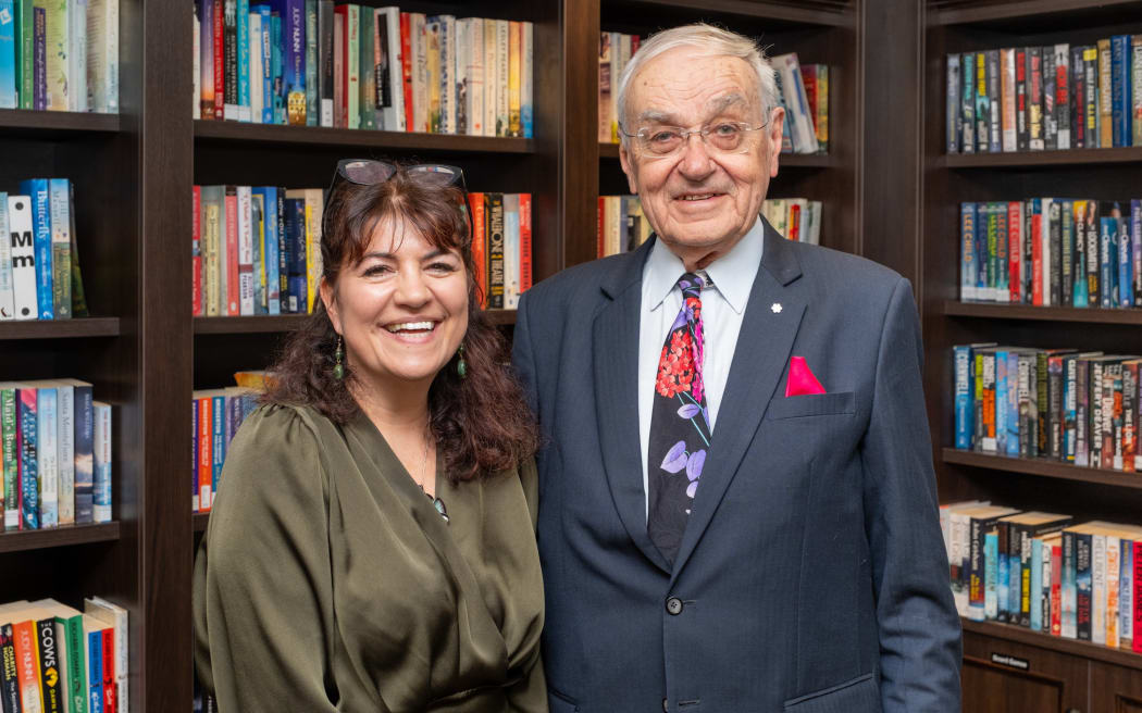Caroline Bartles and Prof Vladimir Hachinski