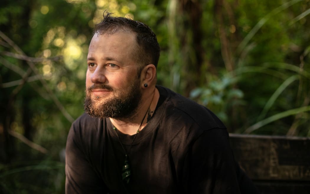 Josh McNally. Photographed in the Waitākere Ranges.