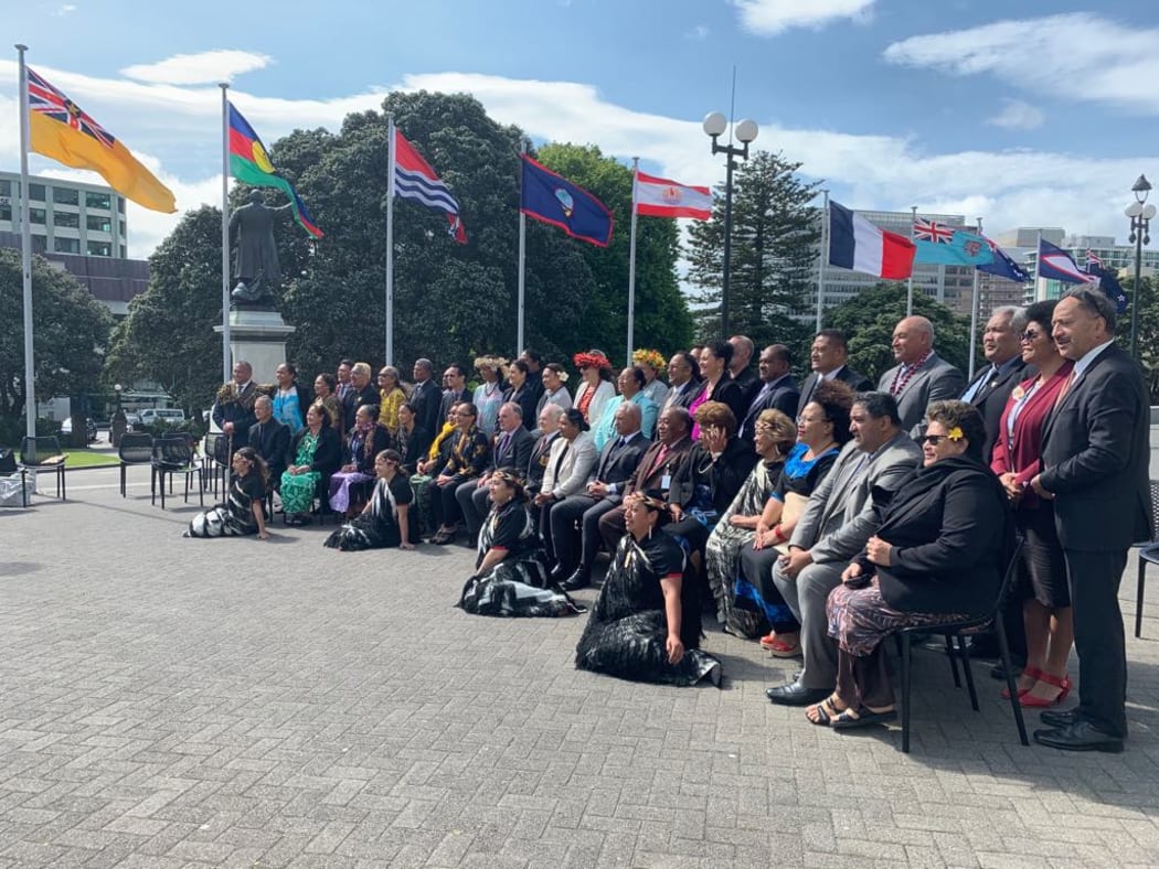 Pacific delegates meet at NZ's parliament