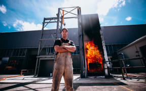 Fire engineer Dr Kevin Frank.
