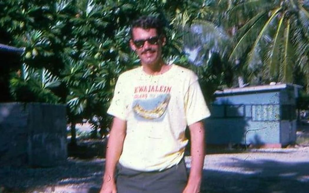 Joe Murphy in Majuro in the mid-1970s, a few years after launching the Marshall Islands Journal, which would go on to be the longest publishing weekly newspaper in the Micronesia area.