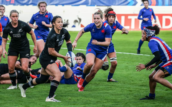 France vs New Zealand
New Zealand's Carla Hohepa