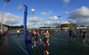 Junior Netball, Auckland Netball Centre. St Kents v St Heliers, year 5. 17 May 2018. © Andrew Cornaga / www.photosport.nz