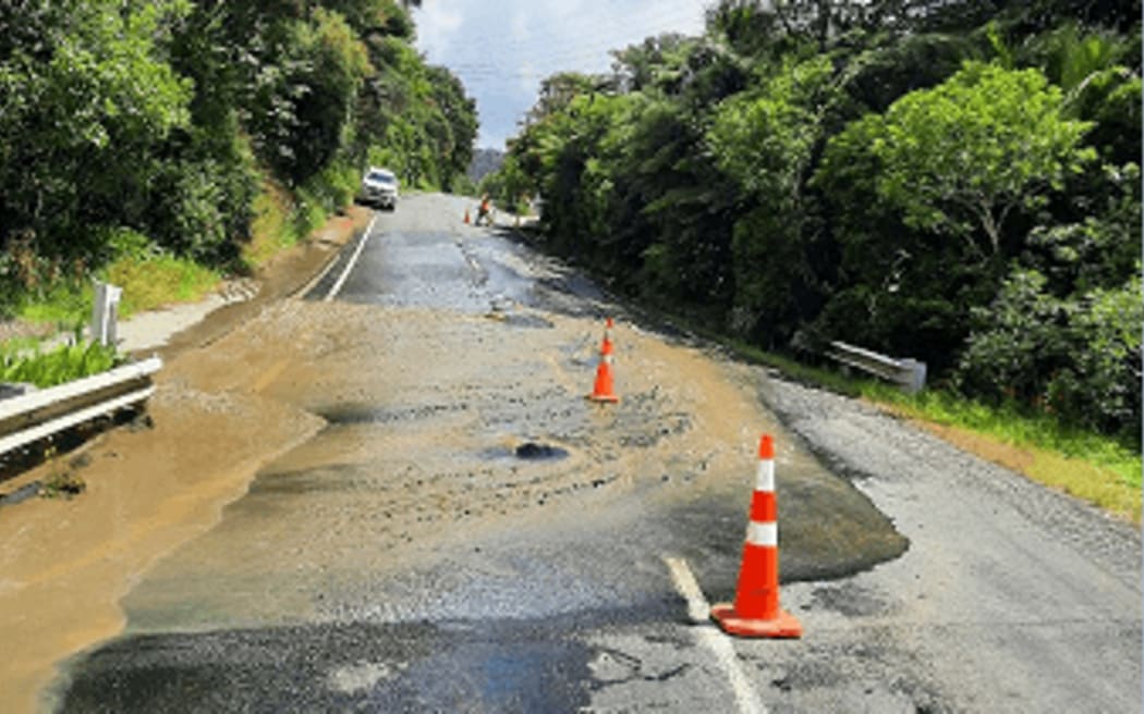 Mountain Road in Henderson Valley.