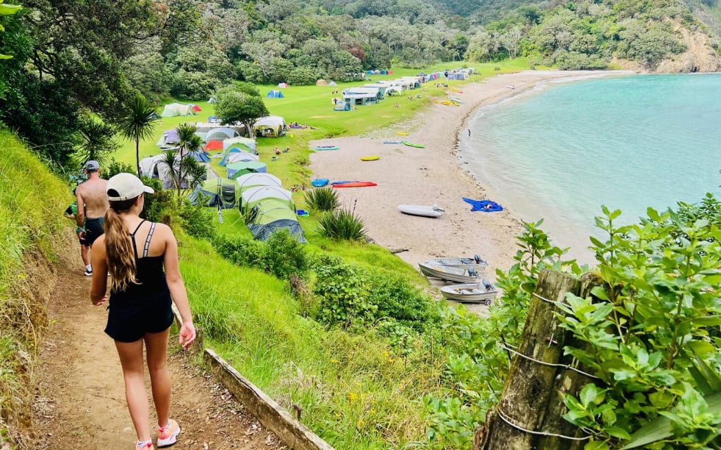 Mimiwhangta Campground with campers