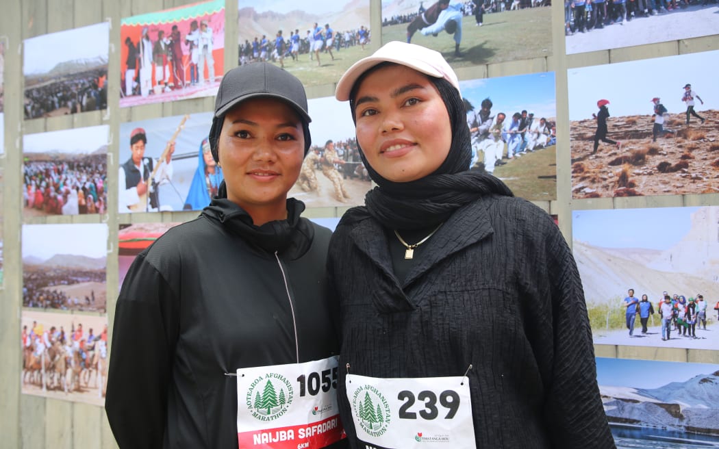 The Safadri sisters, Malika and Naijba, took part in the 6km and 21km courses, respectively, at the Aotearoa Afghanistan Marathon on 16 November, 2024.