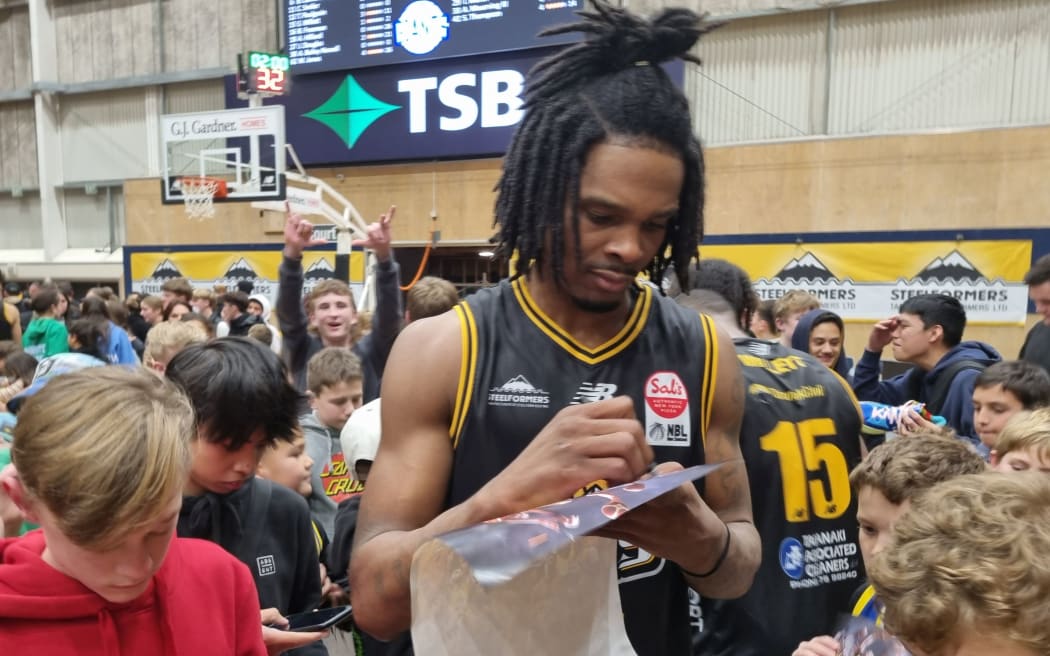 Taranaki Mountain Airs fan favourite Javonte Douglas