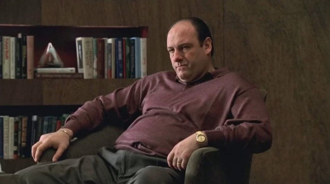 James Gandolfini as Tony Soprano in 'The Sopranos'