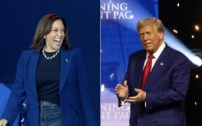 Kamala Harris and Donald Trump rally in events on 31 October 2024.