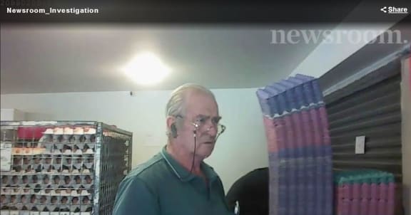 "Long-time staff member Tom" caught on hidden camera during the Newsroom investigation