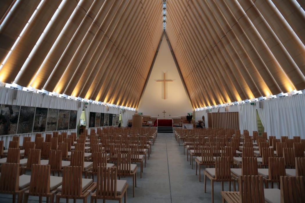 The Cardboard Cathedral in Christchurch