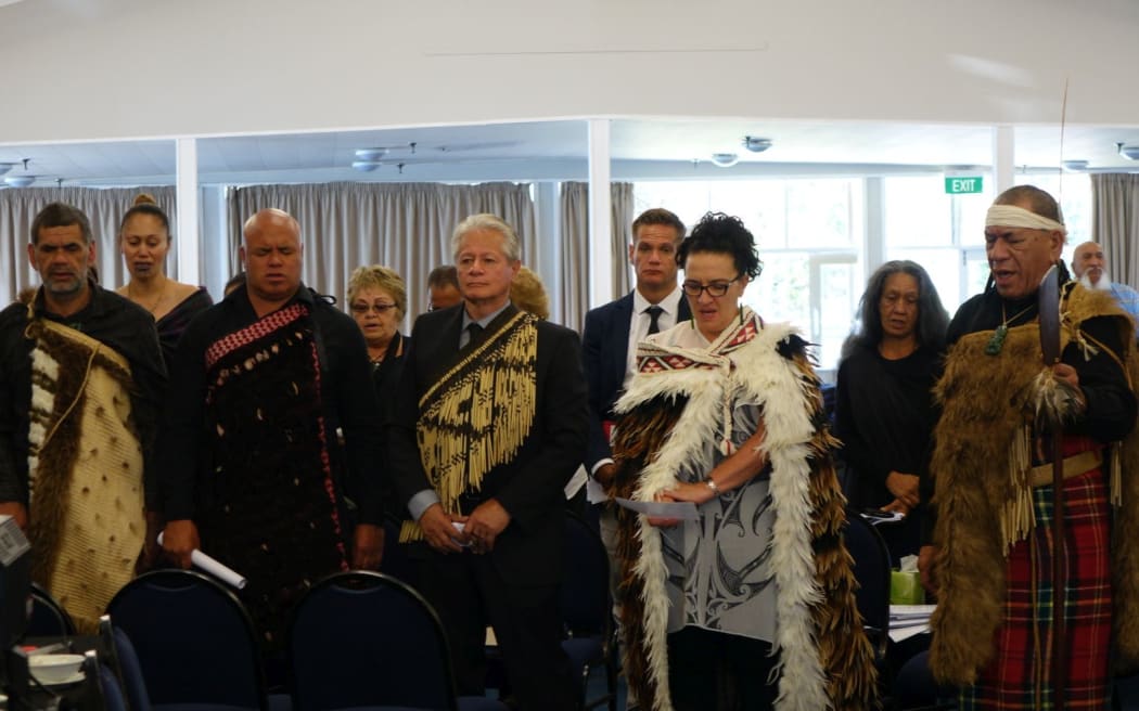 The Whatitiri trustees appear before the Waitangi Tribunal.