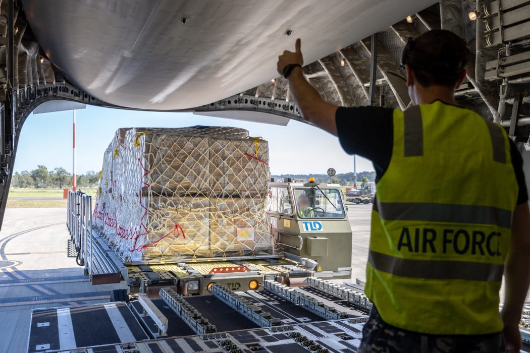 New Zealand and Australia military surplus arrives in Europe to be sent to Ukraine.