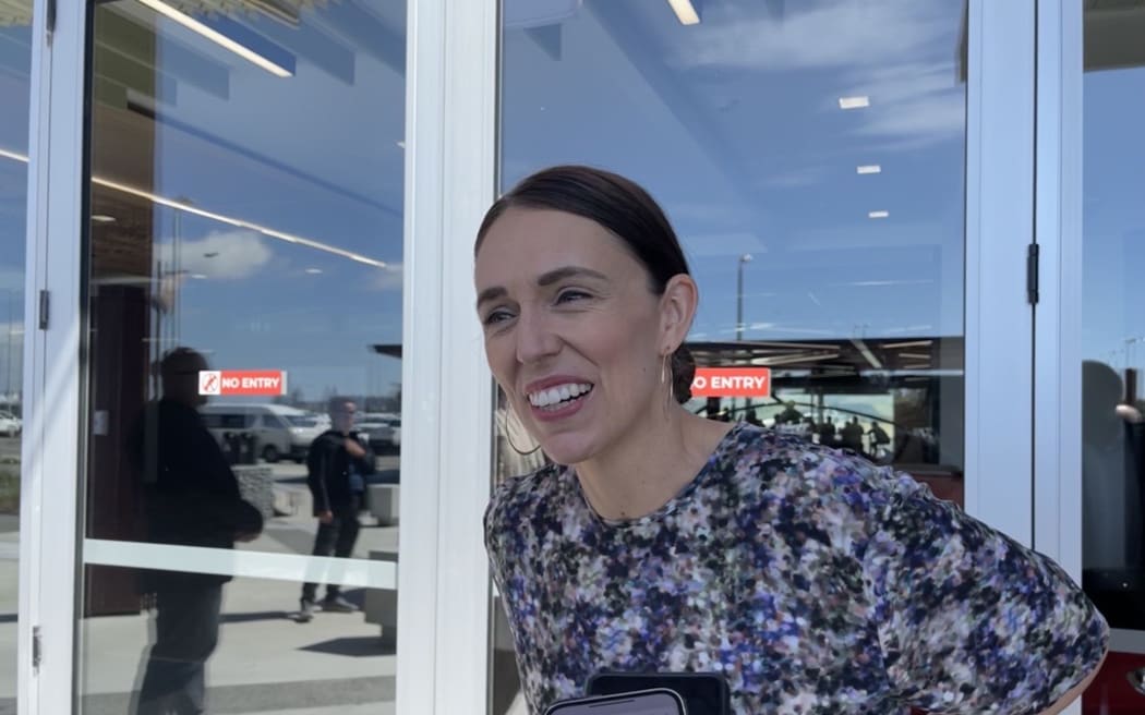 Jacinda Ardern a day after announcing her resignation