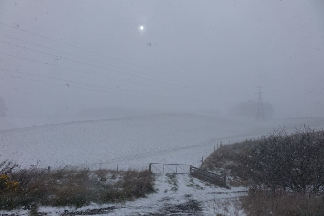 View from SH87, Otago, Tuesday 29 September 2020