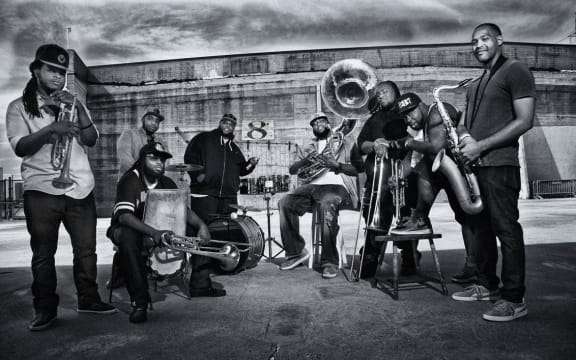 The Hot 8 Brass Band