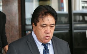 Sonny Tau outside court