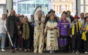 Pōwhiri for the start of four-day WIPCE 2025 conference.