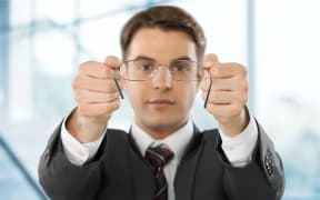 Man with glasses