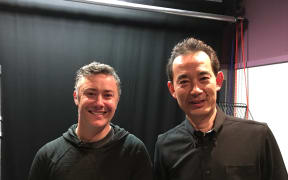 Nick Tipping and Hiroshi Ikematsu at RNZ
